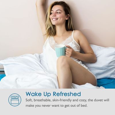 Couette en coton lavé doux et chaud pour toutes les saisons