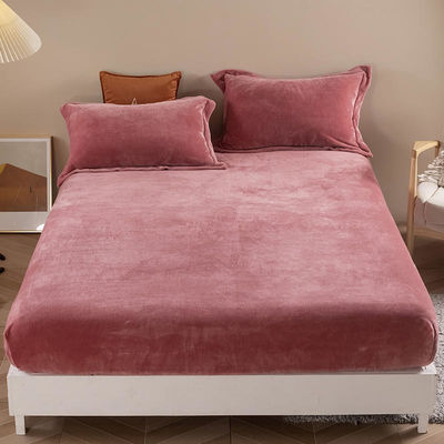 Couleur personnalisée 100% draps de coton draps de lit pour toutes les saisons en lit de luxe