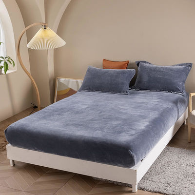 Couleur personnalisée 100% draps de coton draps de lit pour toutes les saisons en lit de luxe
