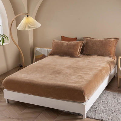 Couleur personnalisée 100% draps de coton draps de lit pour toutes les saisons en lit de luxe