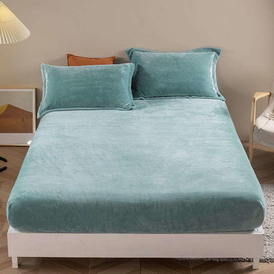 Couleur personnalisée 100% draps de coton draps de lit pour toutes les saisons en lit de luxe