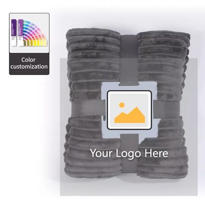 Élégance super douce teinte Polar Fleece moderne couleur solide lancer couverture pour la literie