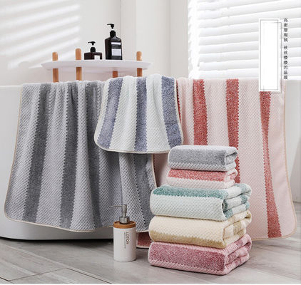 Ensemble de serviettes de bain de luxe avec tissu en microfibre et pièces importées