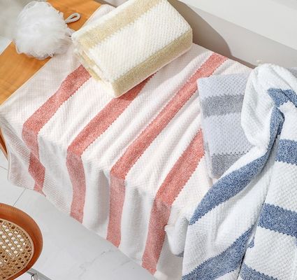 Ensemble de serviettes de bain de luxe avec tissu en microfibre et pièces importées