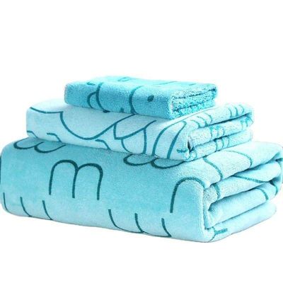 Vente directe de Microfibre 3 pièces Ensemble de serviettes personnalisées Ensemble cadeau de serviettes de bain Tous les avantages