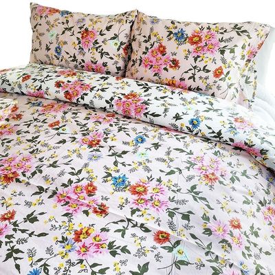 Normes nationales de qualité de la couleur de la résistance de la chambre à coucher moderne Ensembles de 3 PCS 100% coton draps