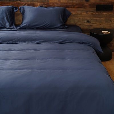 Ensemble de draps de lit en bambou 100% biologique couverture de couette avec draps de poche profonde 2-2,5 kg