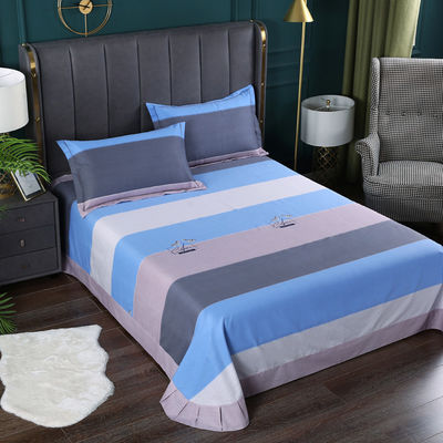 200TC coton quatre pièces imprimé couverture de lit coussin avec style européen et américain