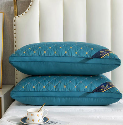 1.5-2 Kg Hilton Coussin Double Line Coussins personnalisés et souples pour lit d'hôtel à prix réduit