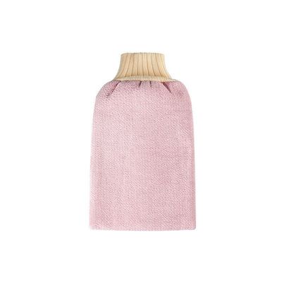 Des gants de pinceau exfoliants pour les gommages turcs, un décapant pour le bain en forme de rectangle