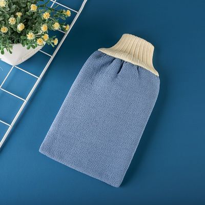 Des gants de pinceau exfoliants pour les gommages turcs, un décapant pour le bain en forme de rectangle