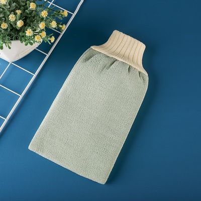 Des gants de pinceau exfoliants pour les gommages turcs, un décapant pour le bain en forme de rectangle