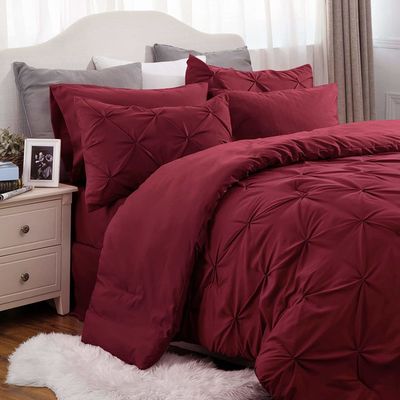 Couverture de couette en 3 pièces avec broderie diamantée