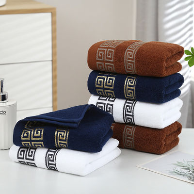 Set de serviettes en microfibre pour hôtel de luxe avec salle de bain super douce et épaisse 100% coton