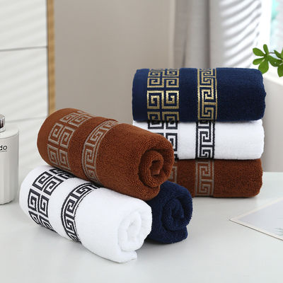 Set de serviettes en microfibre pour hôtel de luxe avec salle de bain super douce et épaisse 100% coton