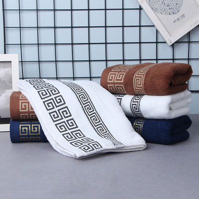Set de serviettes en microfibre pour hôtel de luxe avec salle de bain super douce et épaisse 100% coton