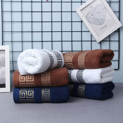 Set de serviettes en microfibre pour hôtel de luxe avec salle de bain super douce et épaisse 100% coton