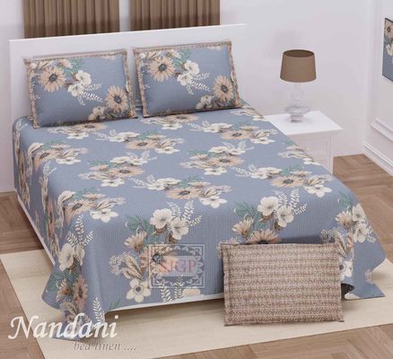 Couchette double en coton pour mariage.