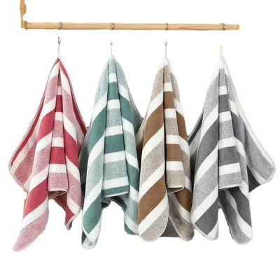 Des serviettes à vaisselle en microfibre à rayures pour une absorption et un nettoyage supérieurs