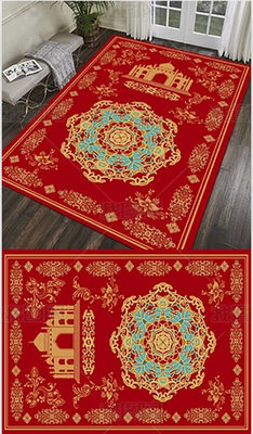 Tissu de prière épais pour le Ramadan islamique 450g pour le salon