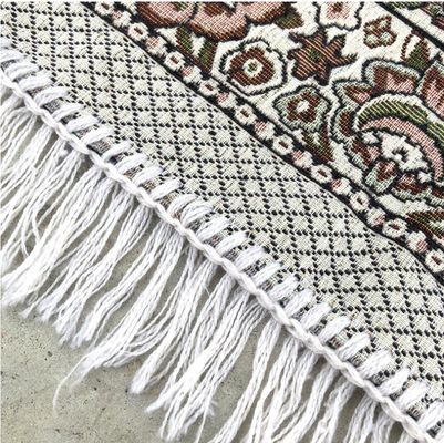 Technique de tricot faite à la main Couverture en coton à 100% Modèles tricotés portables pour le culte musulman