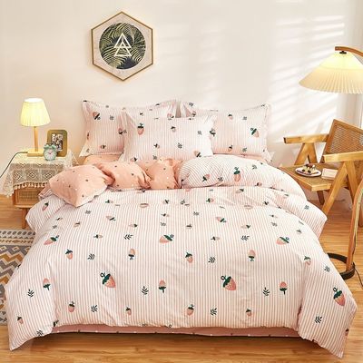 Couverture de couette en coton 100% couverture de couette double couverture de couverture de couette pour maison hôtel