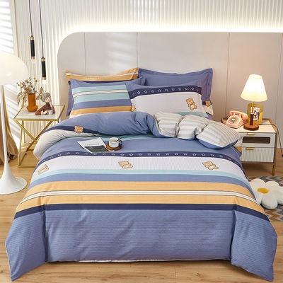 Couverture de couette en coton 100% couverture de couette double couverture de couverture de couette pour maison hôtel