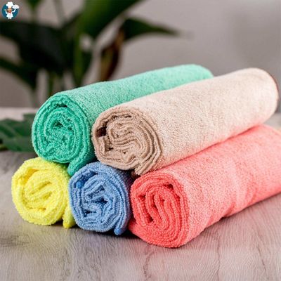 Tissu de nettoyage en microfibre sur mesure pour le polissage de voiture 80% polyester 20% polyamide