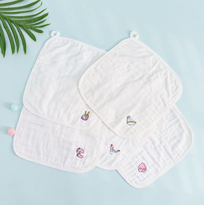 Des carrés de mousseline 100% coton durable pour bébé unisexe