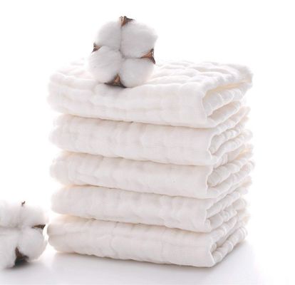 Des carrés de mousseline 100% coton durable pour bébé unisexe