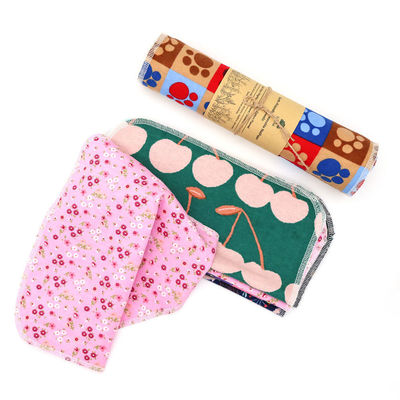 25 Paquet de serviettes en papier réutilisables en rouleau de carton durable 100% coton 10 Compte Paquet de 1