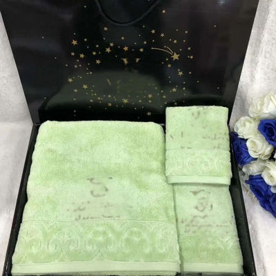 Ensemble de serviettes Jacquard personnalisées pour les couleurs personnalisées 2023