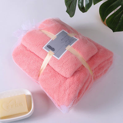 Adultes et enfants ensemble de serviettes à main pour le visage et les mains serviettes en velours de corail absorbant doux pour tous les âges