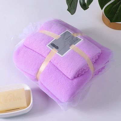 Adultes et enfants ensemble de serviettes à main pour le visage et les mains serviettes en velours de corail absorbant doux pour tous les âges