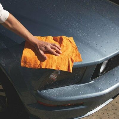 Nettoyez facilement votre cuisine avec une serviette de séchage orange super absorbant durable