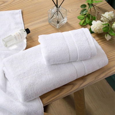 Hôtel 5 étoiles 100% coton SPA Conçu pour le visage et les mains avec un logo personnalisé et une couleur solide