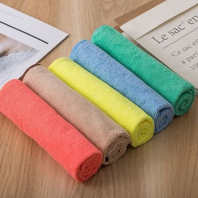 80% polyester 20% polyamide Microfibre serviette pour le lavage des voitures et les serviettes de nettoyage de cuisine