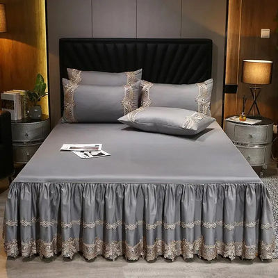 Ajoutez de l'élégance et du confort à votre chambre avec des jupes en coton polyester