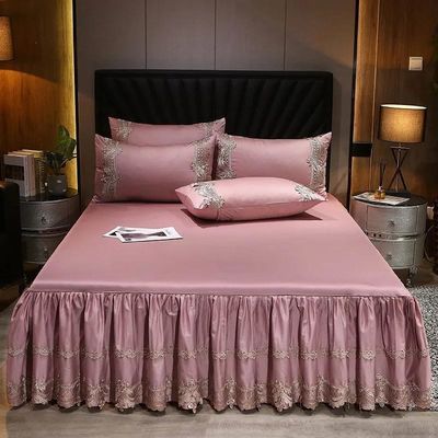 Ajoutez de l'élégance et du confort à votre chambre avec des jupes en coton polyester