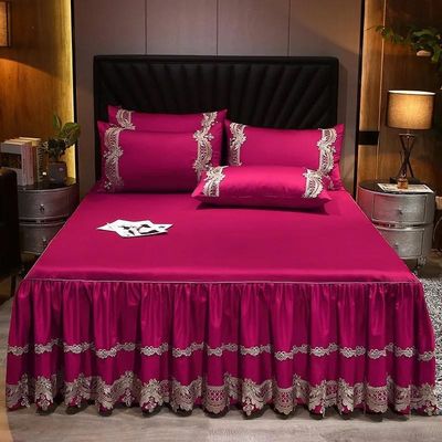 Ajoutez de l'élégance et du confort à votre chambre avec des jupes en coton polyester