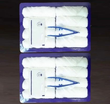 25*25cm Logo Blanc Avion Palette de coton serviette Antipilling et les rides s'estomper Facile soins