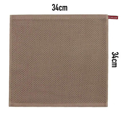 Des serviettes de cuisine en coton à haute absorption 100% Waffle Weave pour baristas et amateurs de thé