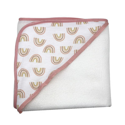 Home Baby Bath Set 6 pièces avec éponge à serviette à capuche douce et chiffon inclus