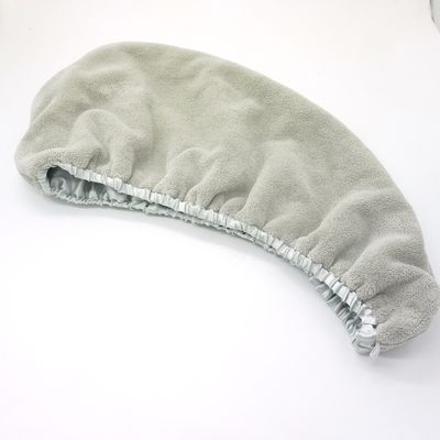 Tissu de coupe de cheveux en soie à double couche teintée pour séchage professionnel
