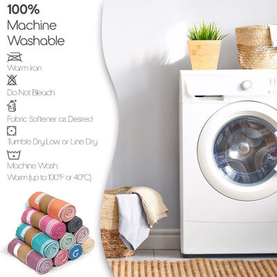 Une serviette de plage en coton surdimensionnée et super absorbante, personnalisée, durable et légère