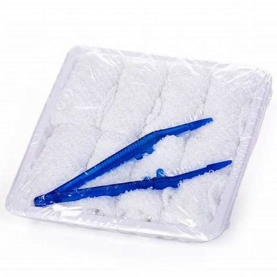 Une serviette de coton pour une fois pour le citron parfumé restaurant chaud et froid serviette humide