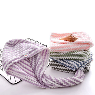 Square Magic Super Absorbant en microfibre Pour les cheveux enveloppe de serviette pour femmes rapide séchage Turban enveloppes de cheveux séchage de serviette