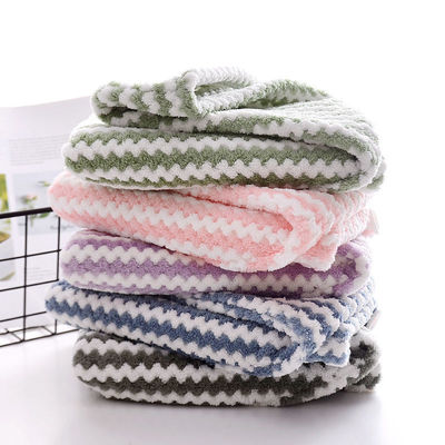 Square Magic Super Absorbant en microfibre Pour les cheveux enveloppe de serviette pour femmes rapide séchage Turban enveloppes de cheveux séchage de serviette