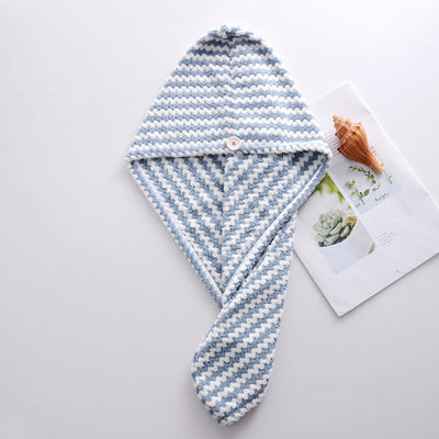 Square Magic Super Absorbant en microfibre Pour les cheveux enveloppe de serviette pour femmes rapide séchage Turban enveloppes de cheveux séchage de serviette
