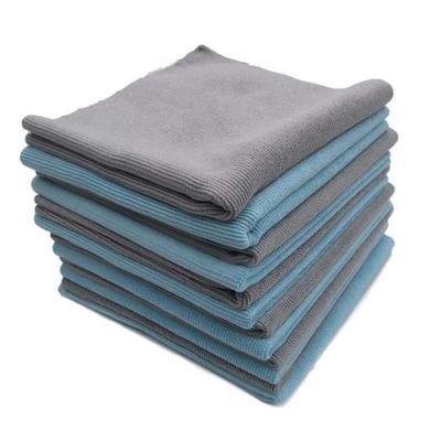 80% polyester 20% polyamide Microfibre serviette pour le lavage professionnel des voitures et le détail